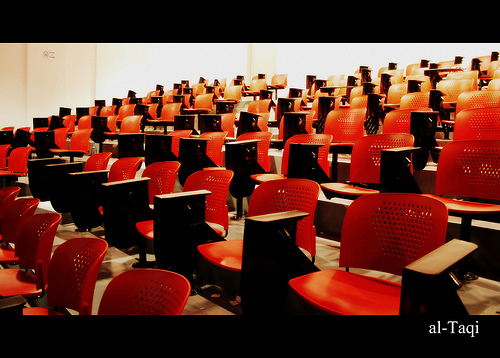 lecturehall Image of a lecture hall