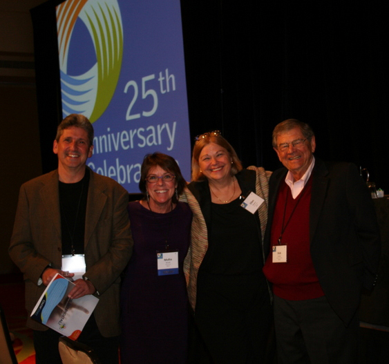 David Lassner, Mollie McGill, Ellen Wagner and Richard Jonsen
