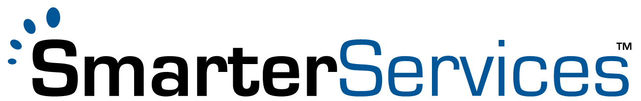 The logo for Smarter Services, Mac Adkins' company.