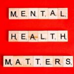 scrabble tiles read mental health matters