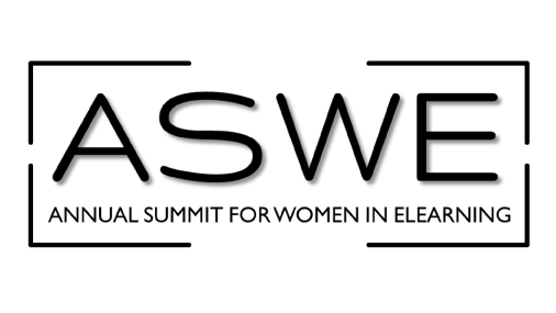 Logo: ASWE. Annual Summit for Women in eLearning.