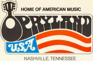 Logo of Opryland USA, Nashville, Tennessee